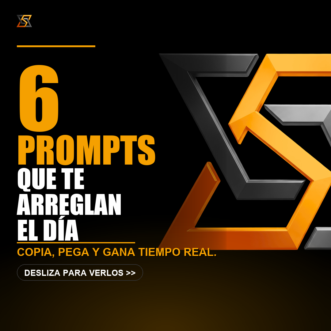 5 Prompts de IA que más uso